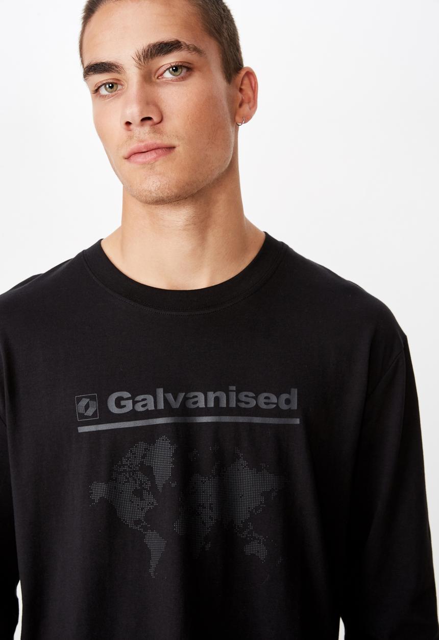 Cotton On - Tbar long sleeve tee - black