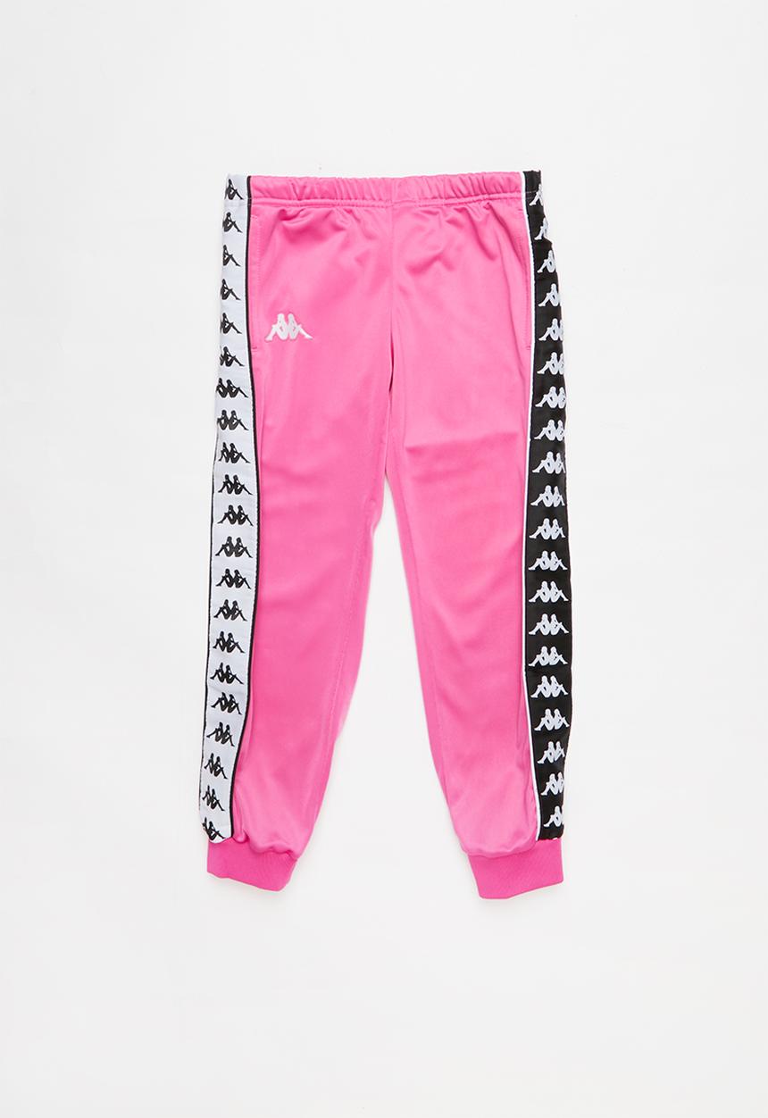 KAPPA - 222 Banda wrastoria slim - black & pink 