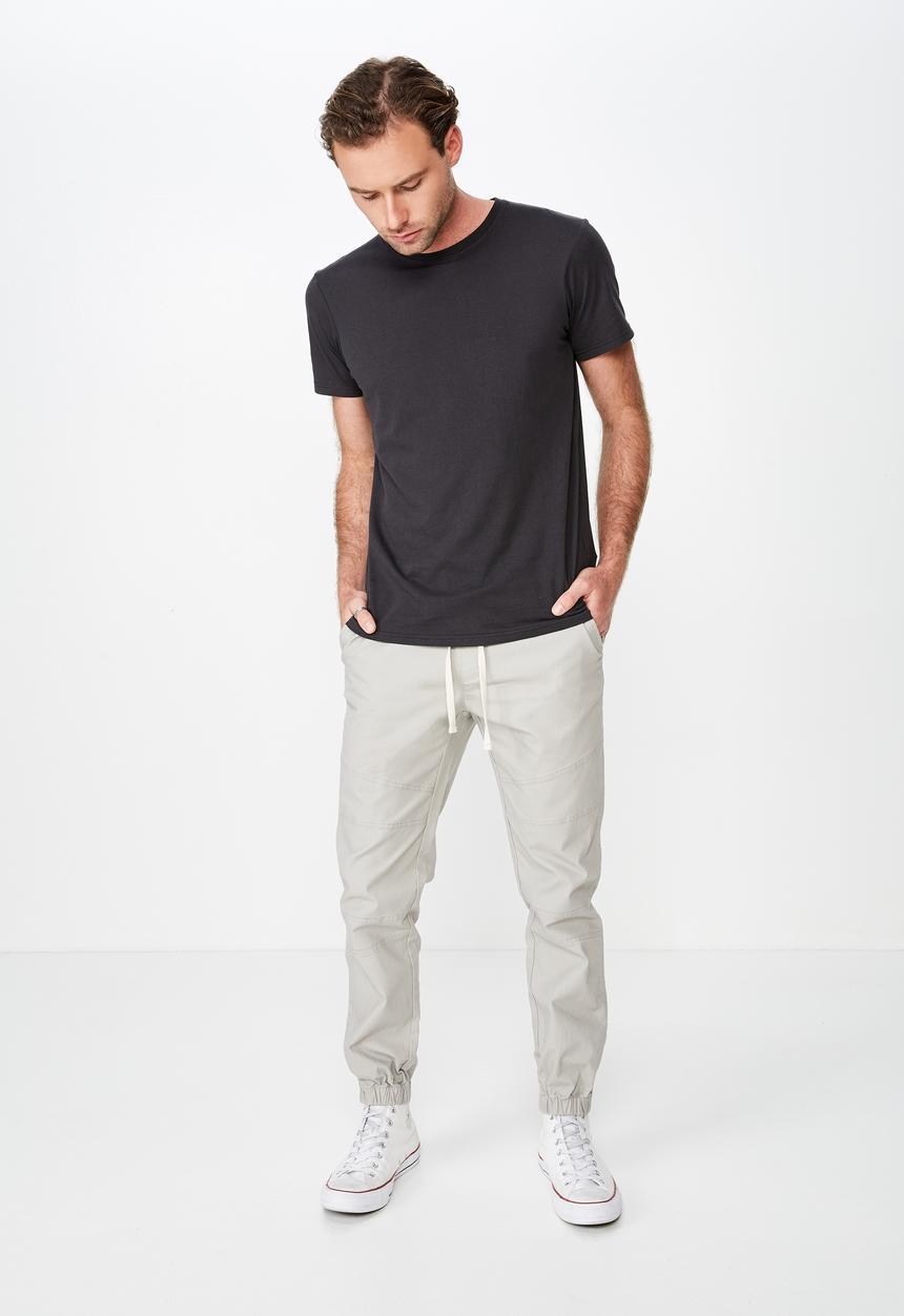 Cotton On - Drake cuffed pants - beige 