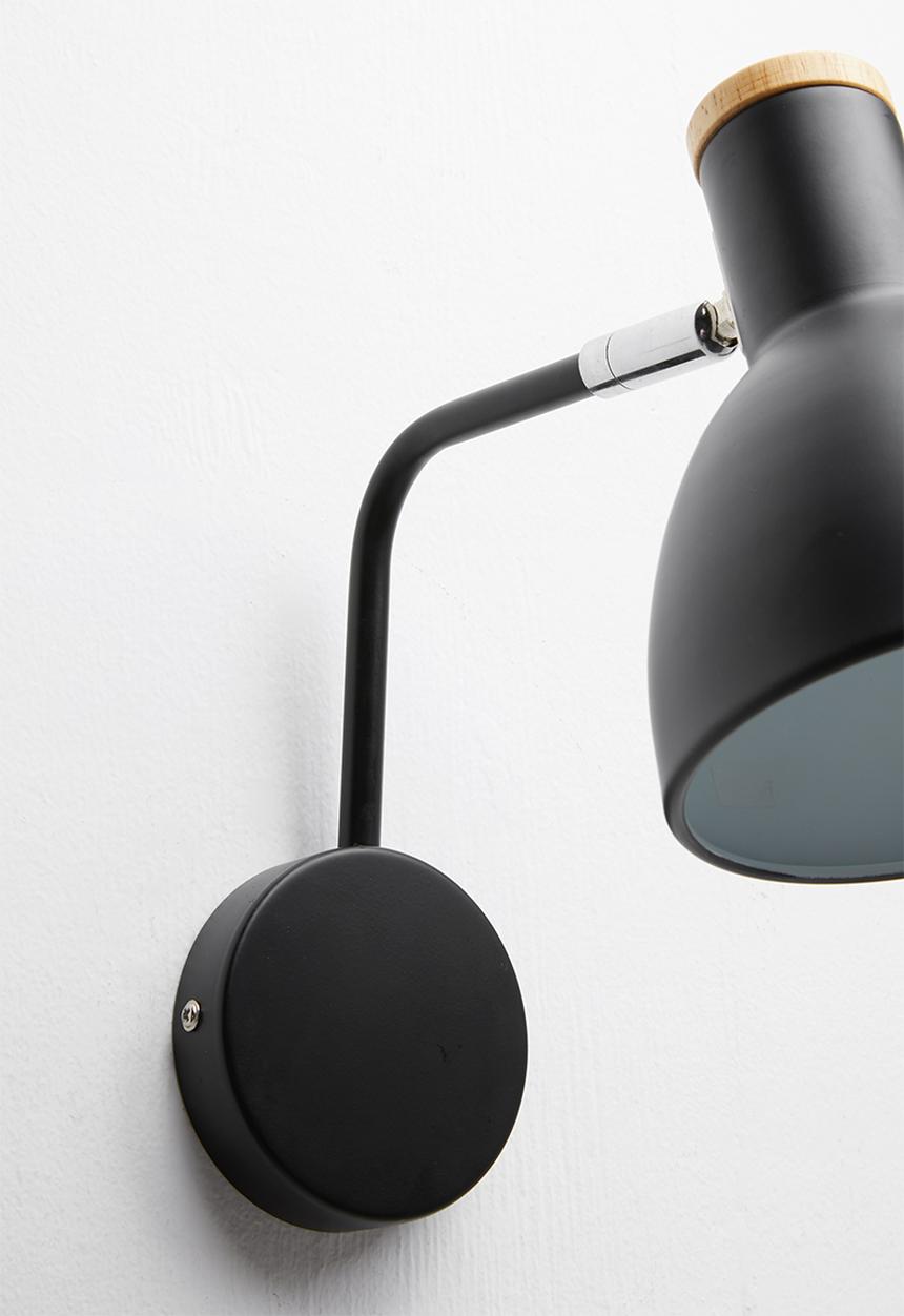 Sixth Floor - Sia wall lamp - black