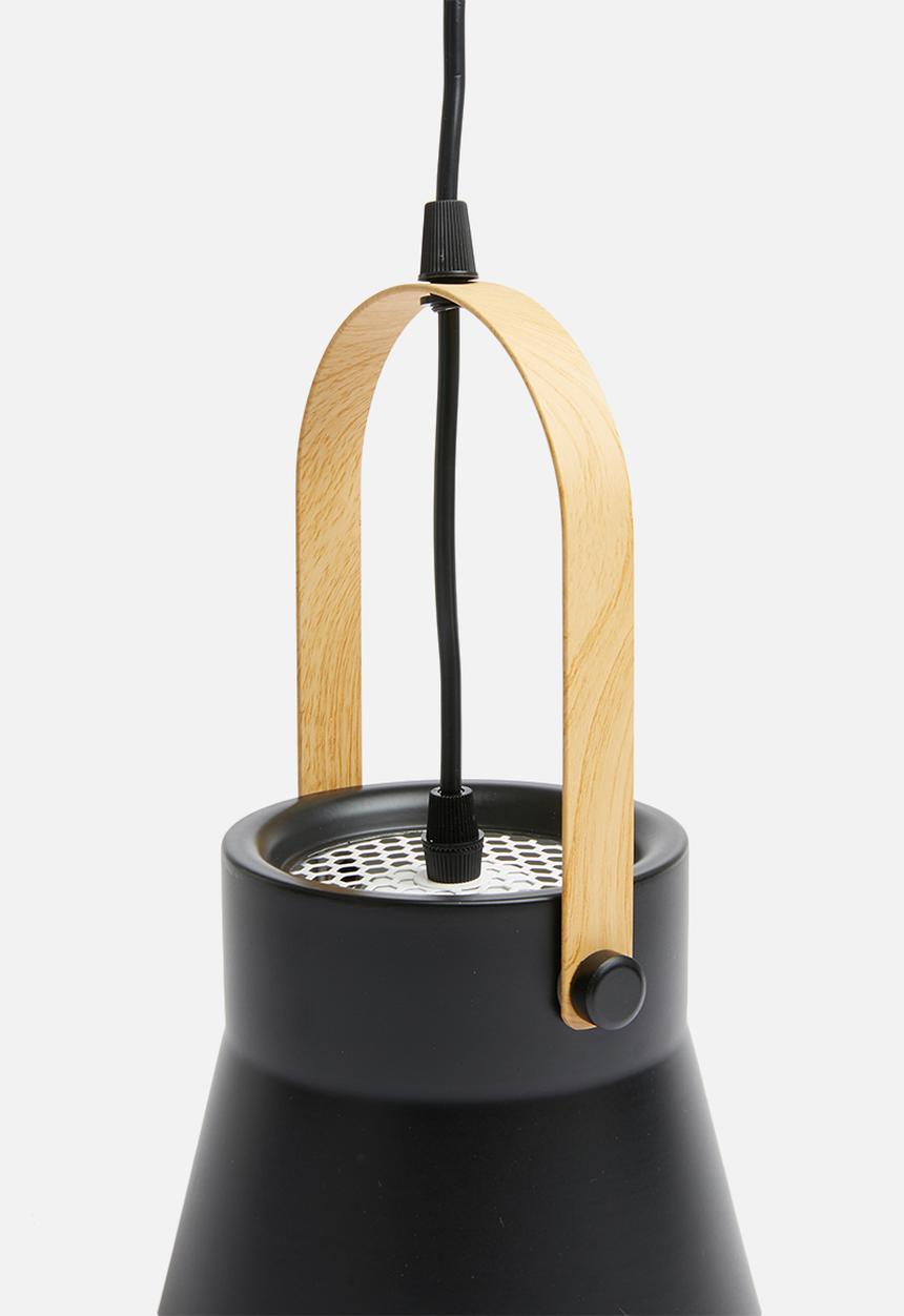 Sixth Floor - Nordic pendant small - black