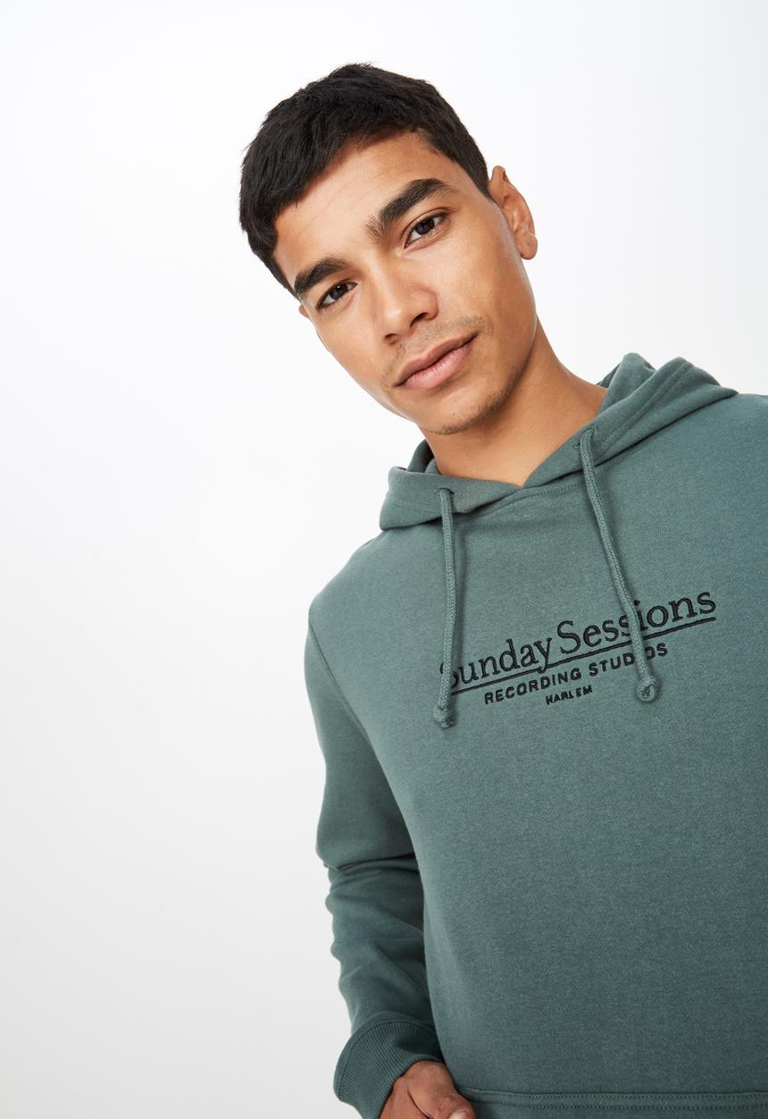 Cotton On - Fleece pullover - green 