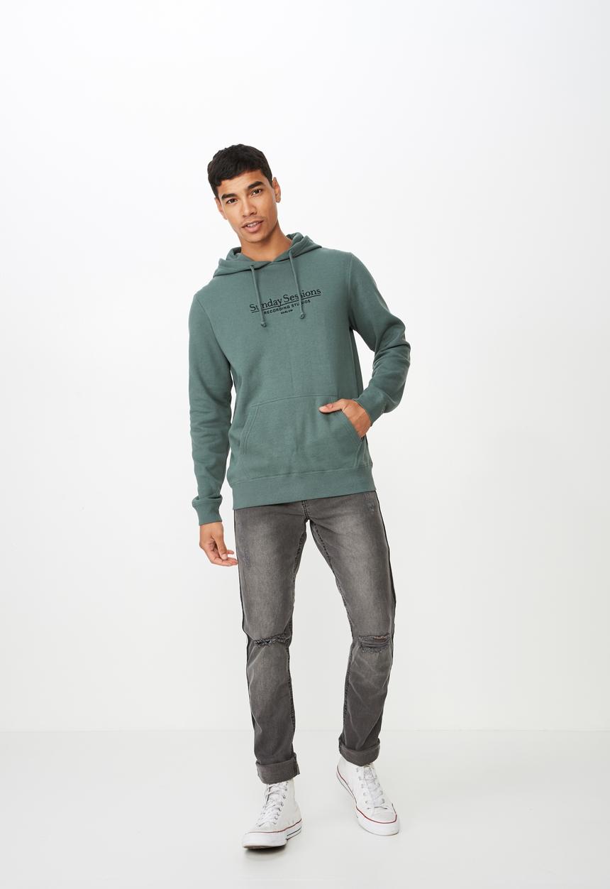 Cotton On - Fleece pullover - green 