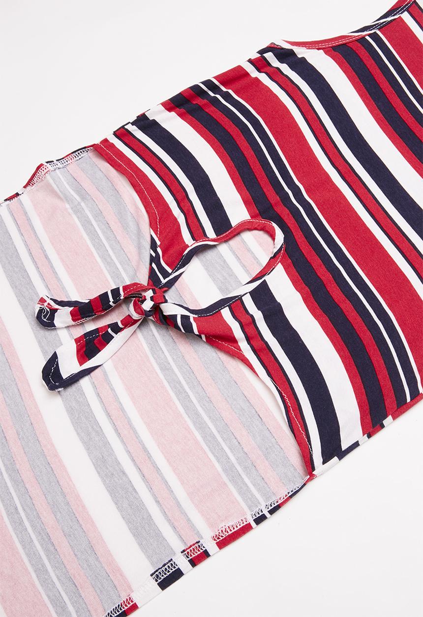 Pop Candy - Printed high low top - multi-colour