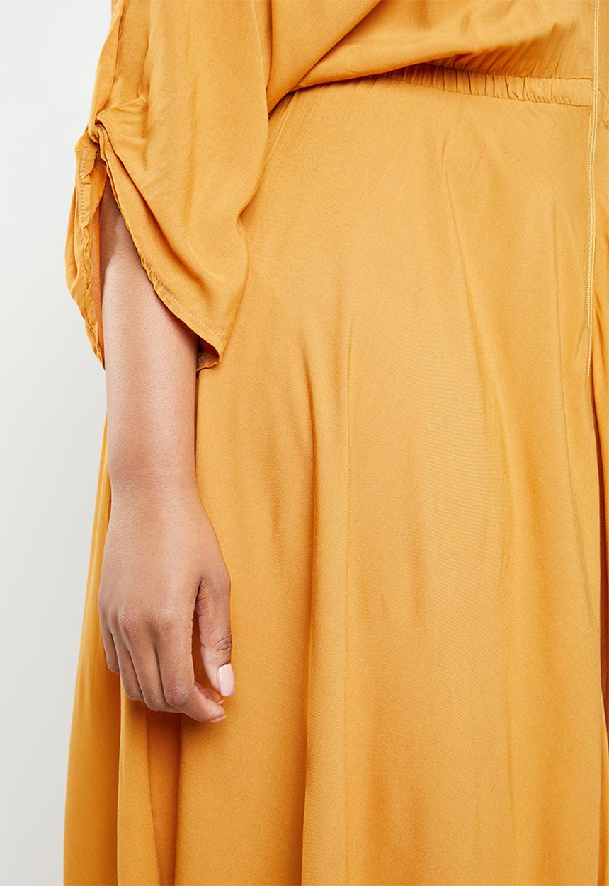 Plus-Fab - Bathobile dress - yellow