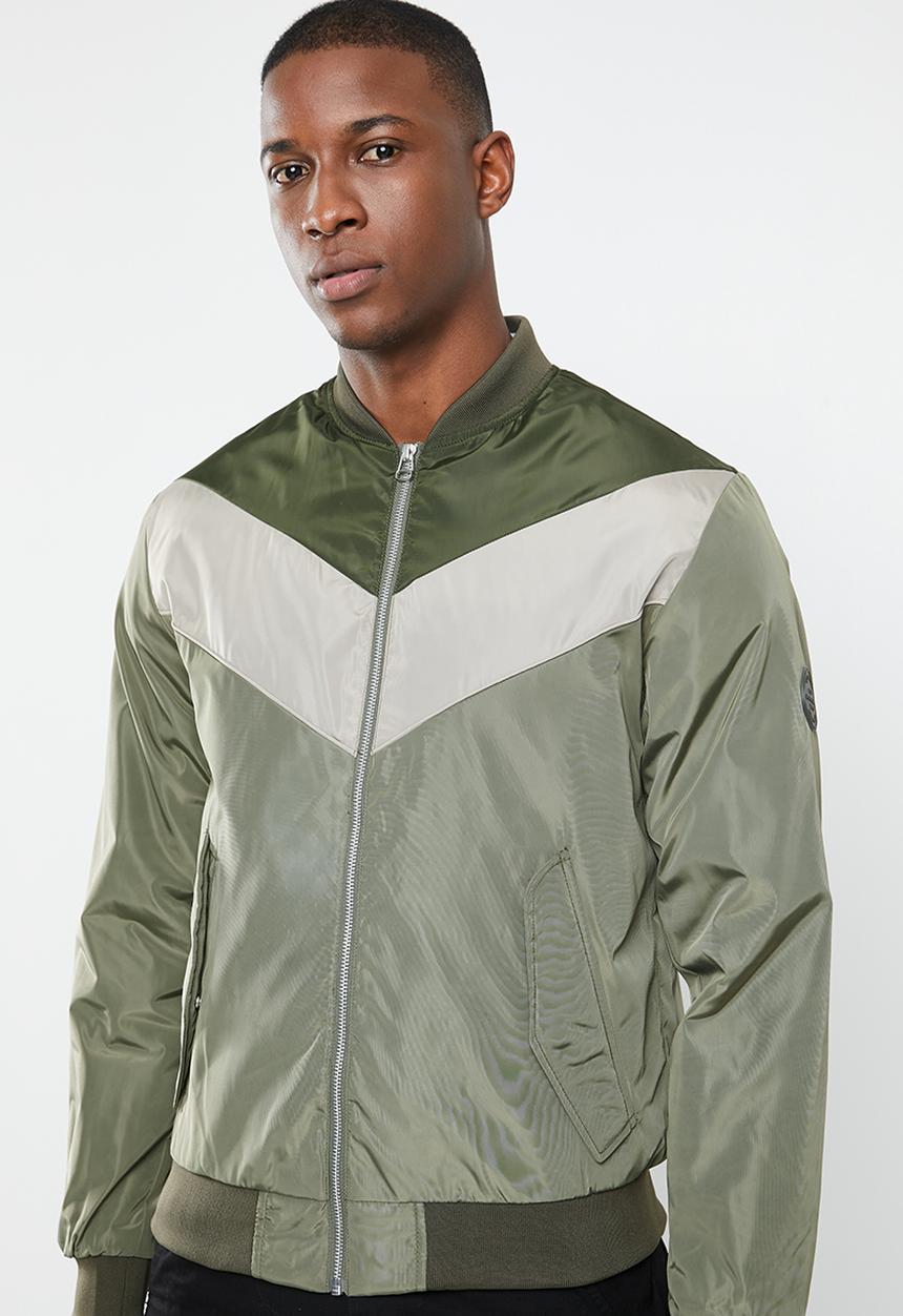 Jack & Jones - Louis bomber jacket - olive