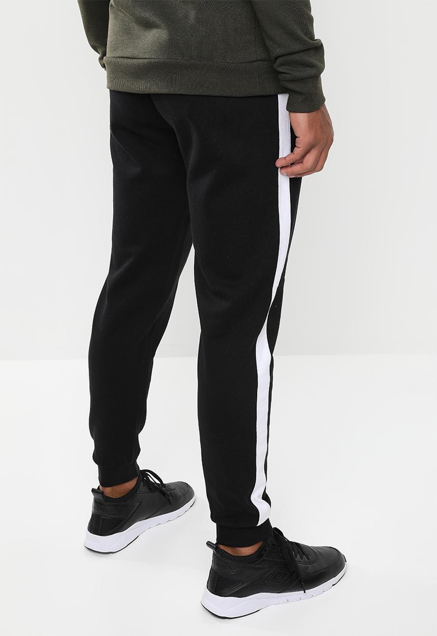 Brave Soul - Majestic joggers - black & white