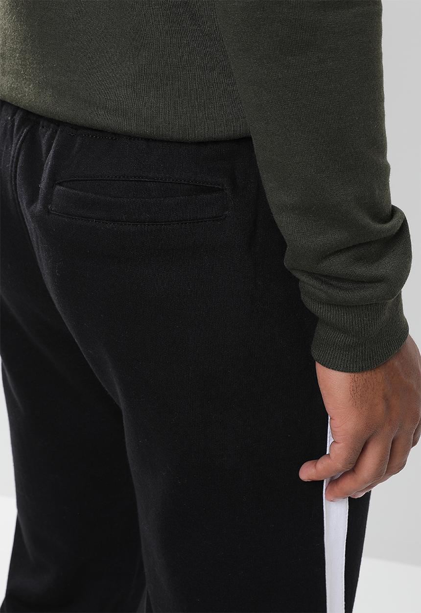 Brave Soul - Majestic joggers - black & white