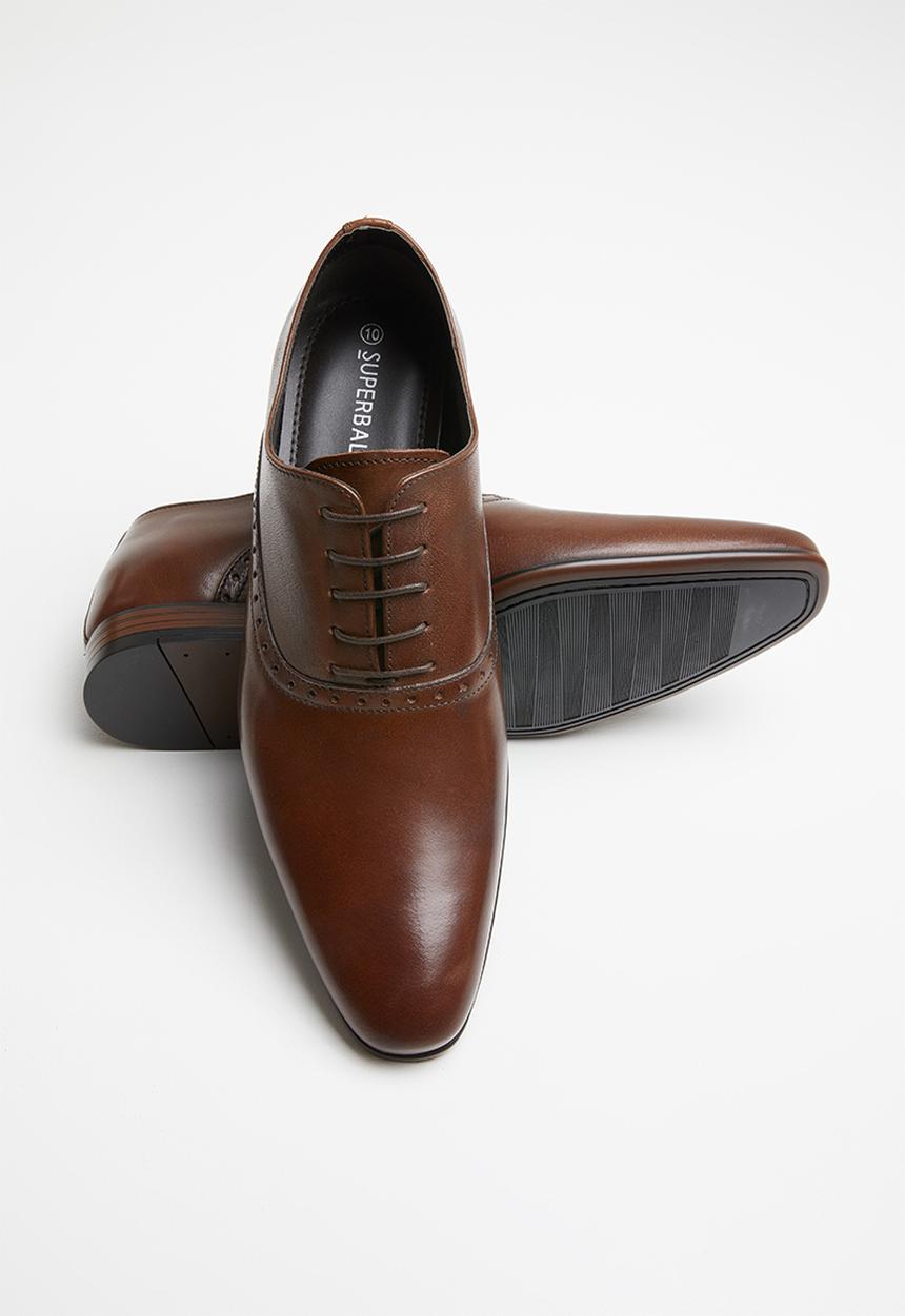 Superbalist - Bagworth leather brogue - brown