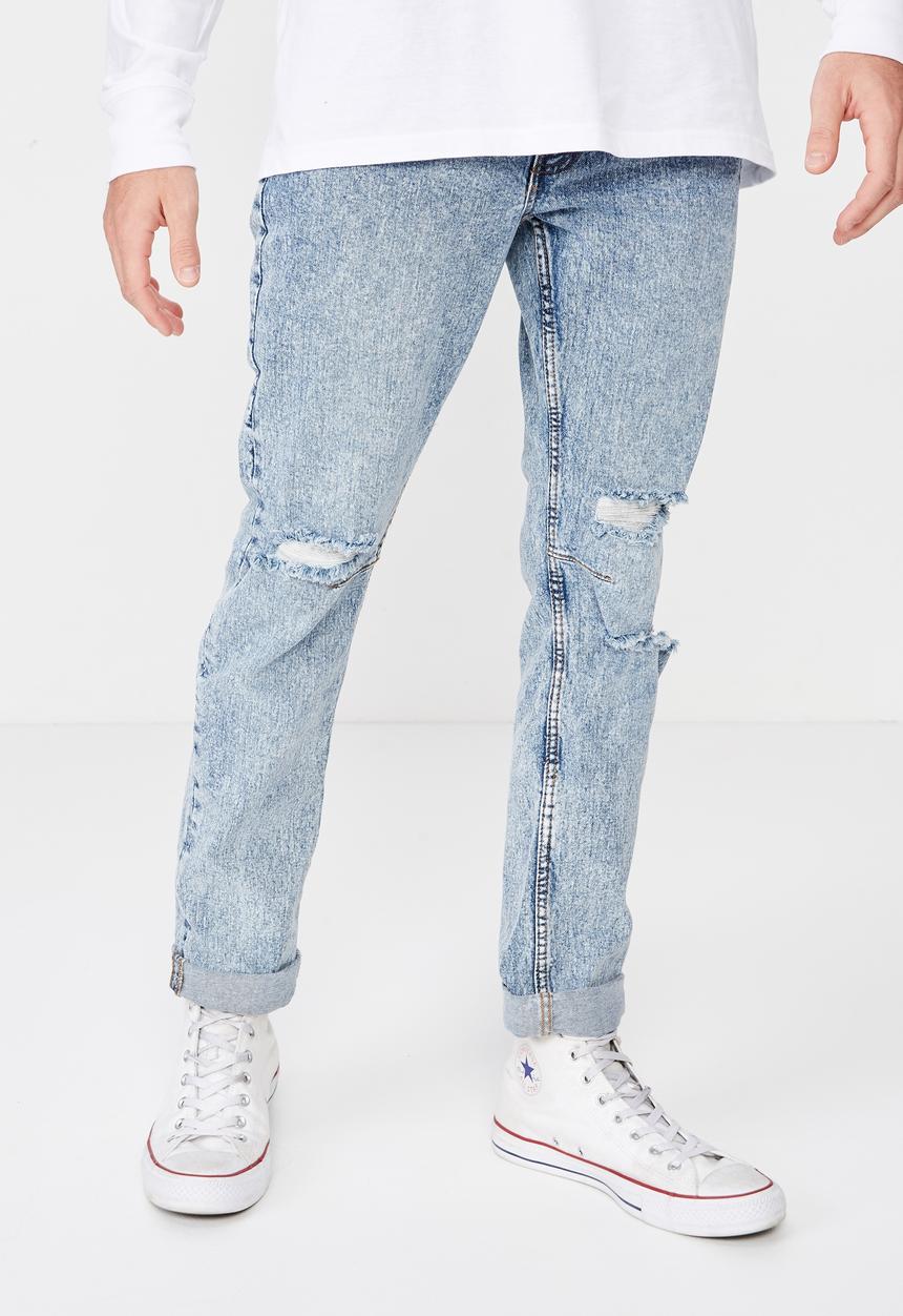 Cotton On - Tapered leg jeans - blue 
