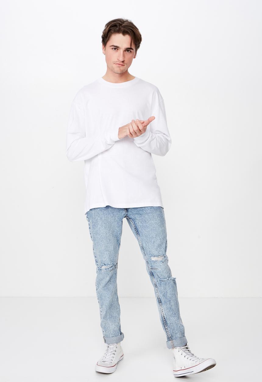 Cotton On - Tapered leg jeans - blue 