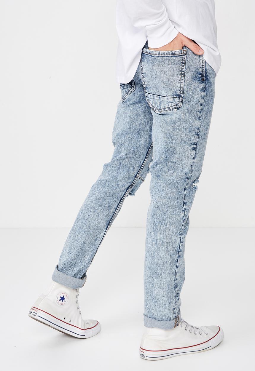 Cotton On - Tapered leg jeans - blue 