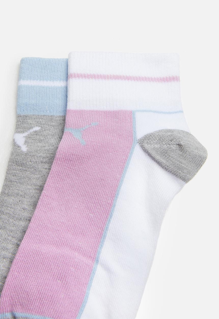 PUMA - 2 pack sneaker sock - multi
