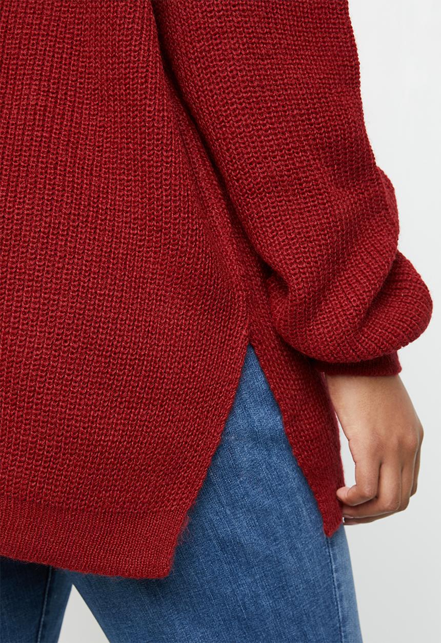 STYLE REPUBLIC PLUS - Choker style jersey - red