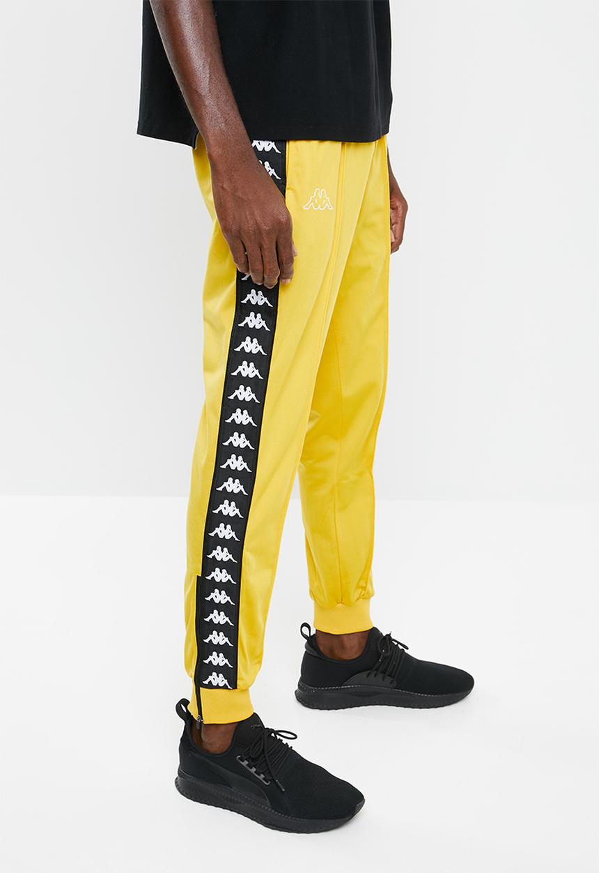 KAPPA - Arib slim fit pants - yellow