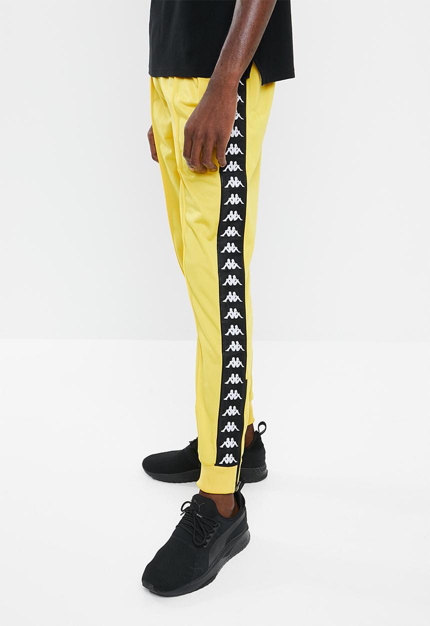 KAPPA - Arib slim fit pants - yellow