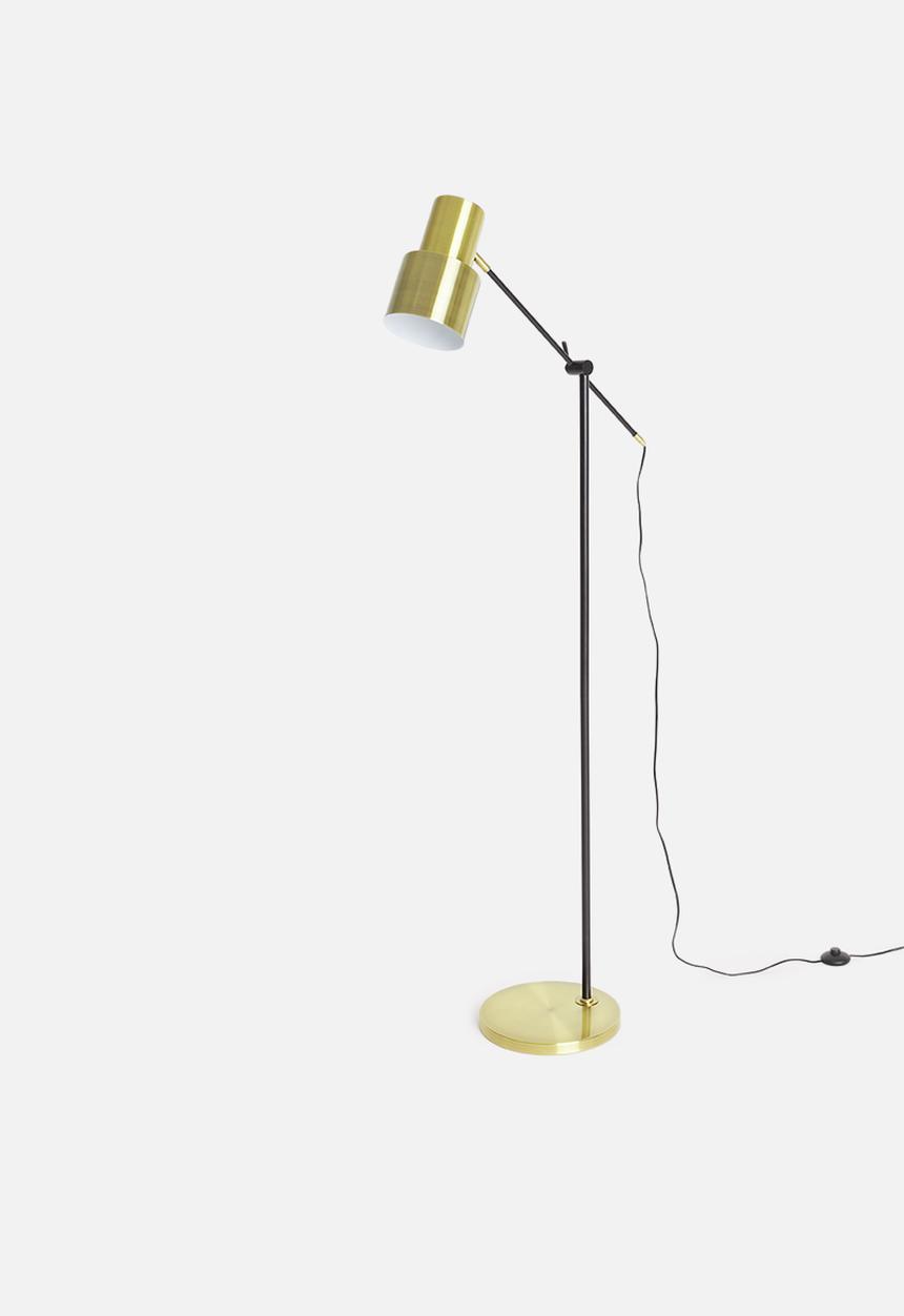 Sixth Floor - Junction floor lamp - gold