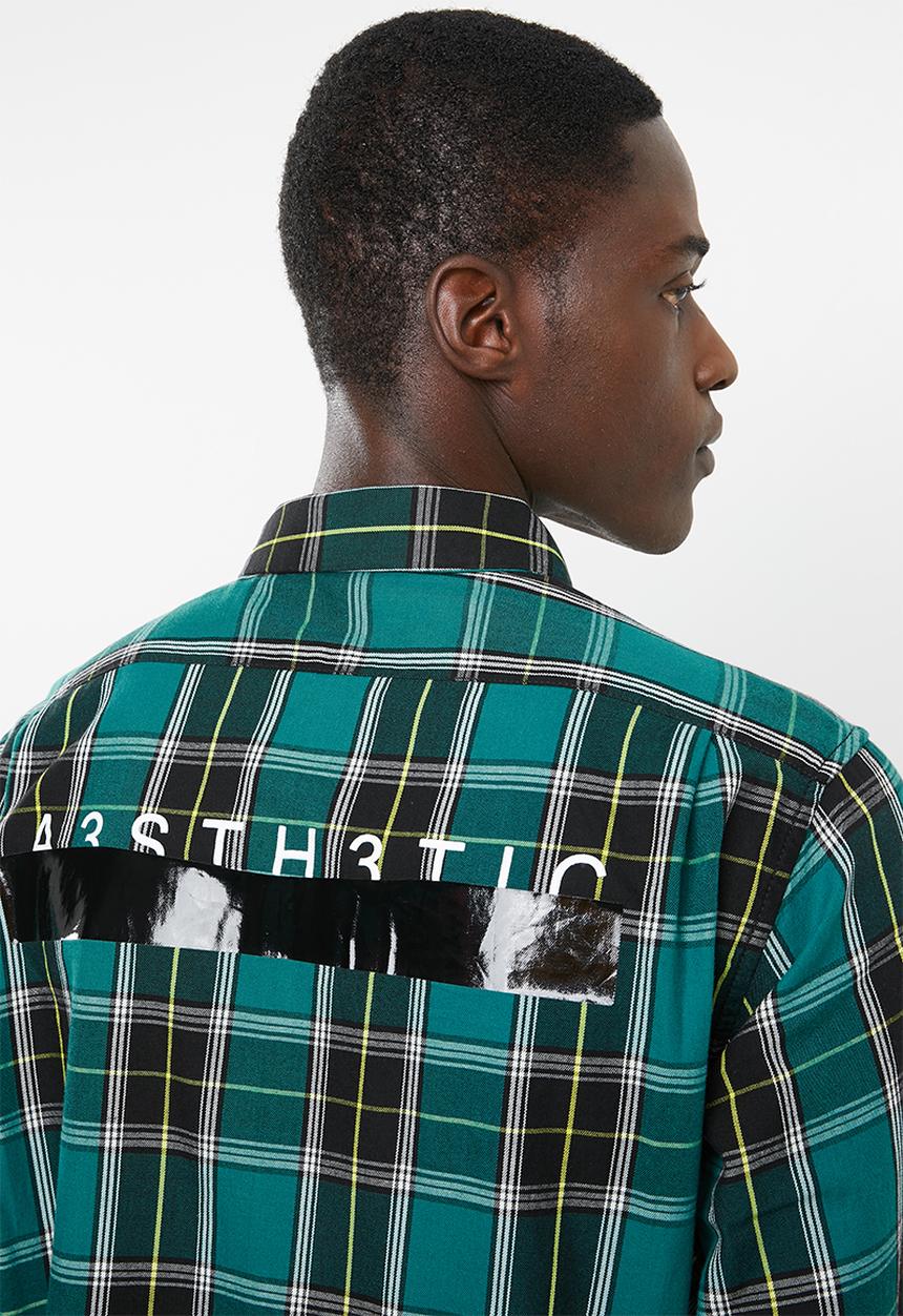 Diesel  - S-takeshi long sleeve check shirt - multi