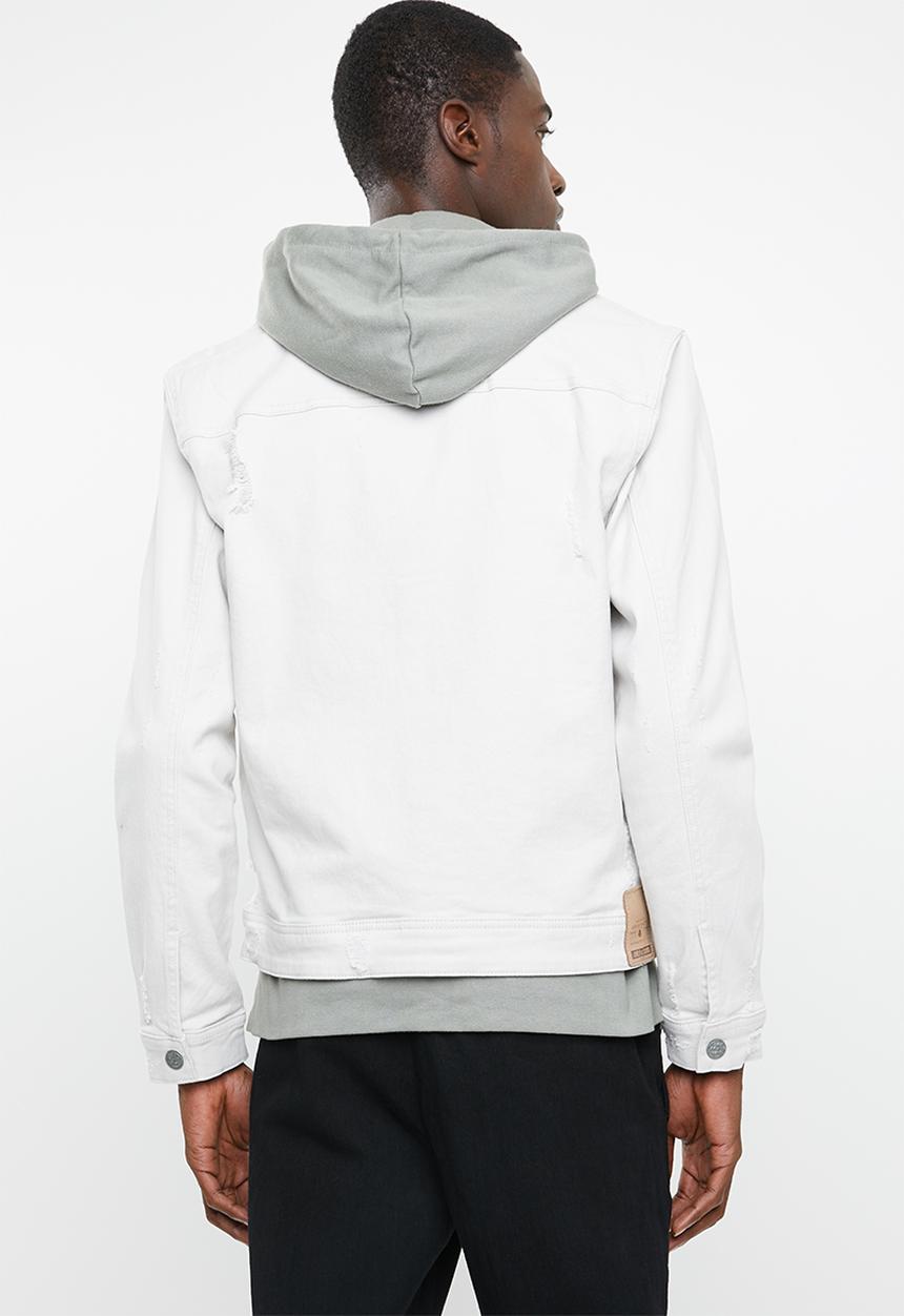 Only & Sons - Paw trucker jacket - grey