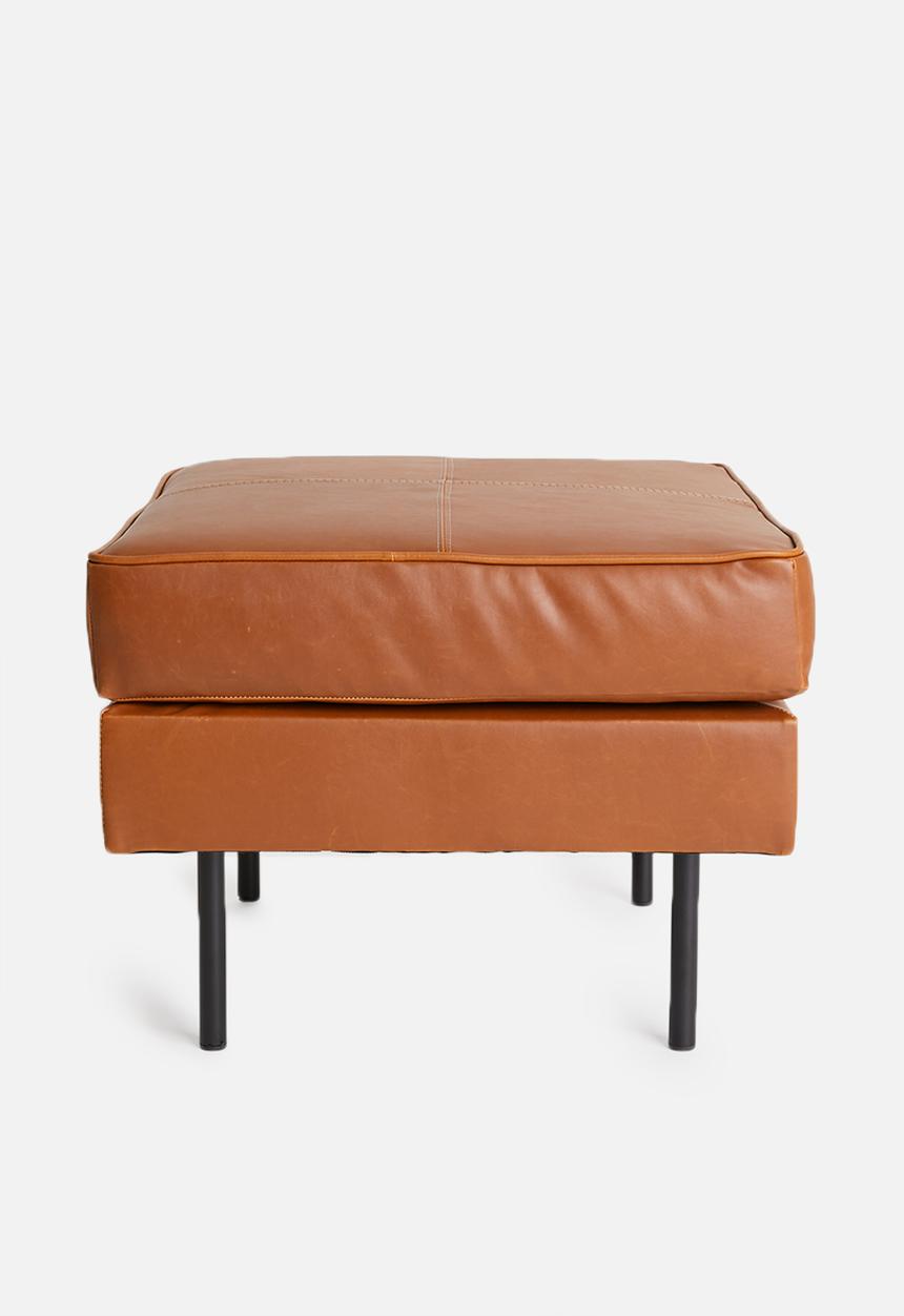 Sixth Floor - Cigar ottoman - brown