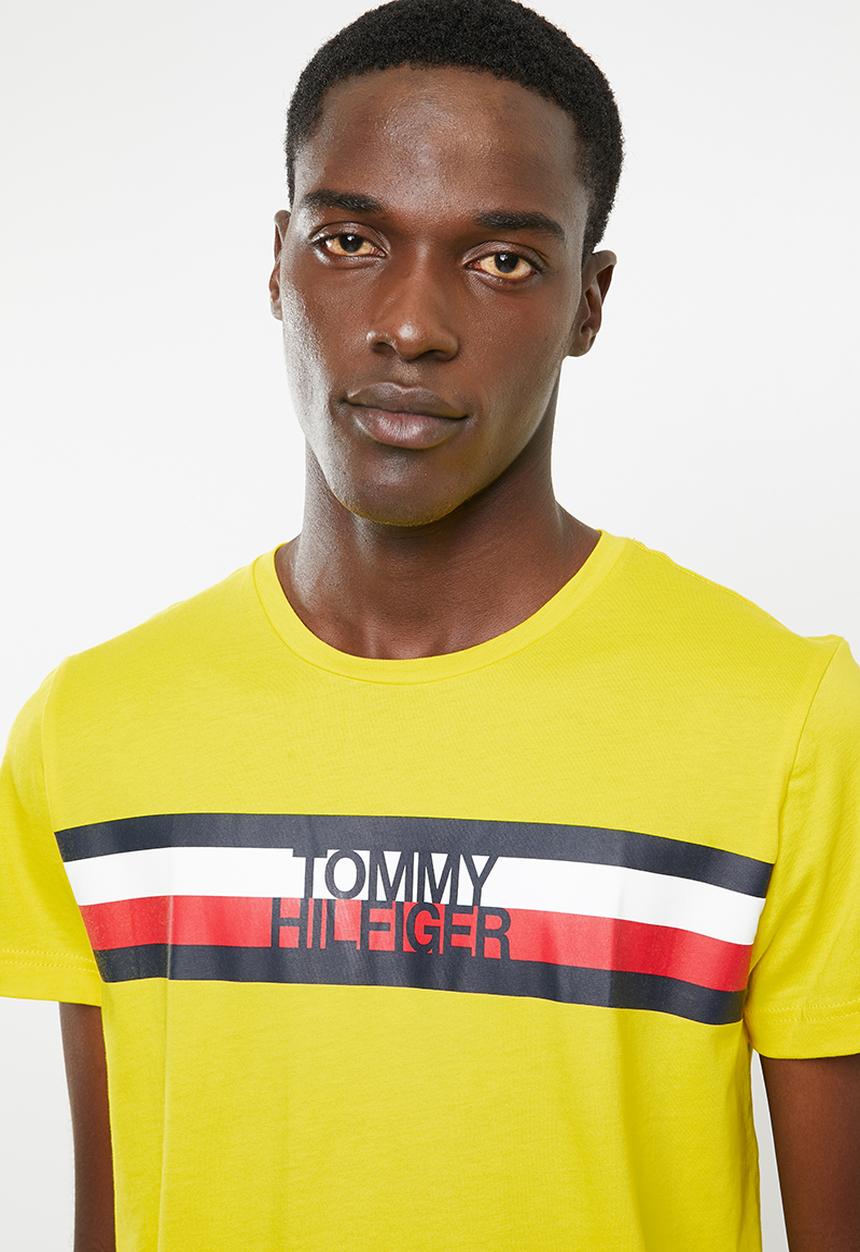 Tommy Hilfiger - Tommy logo tee - yellow