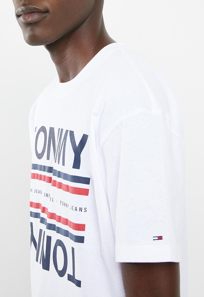 Tommy Hilfiger - Tjm essential reflection tee - white