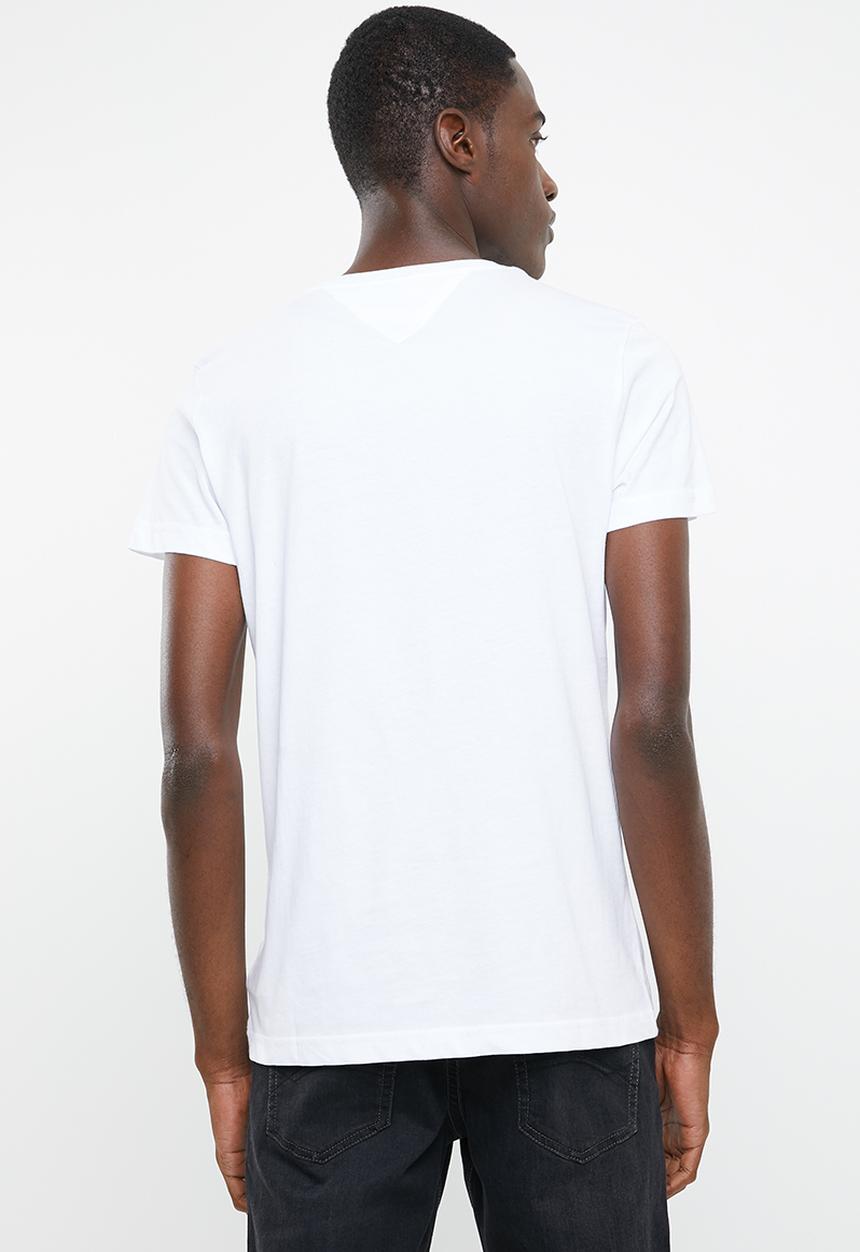 Tommy Hilfiger - T-script logo tee - white