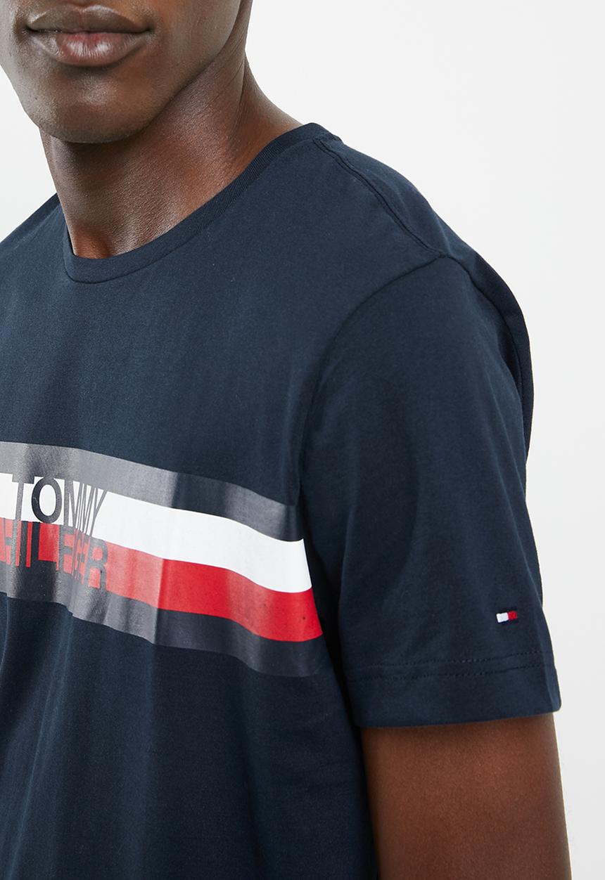 Tommy Hilfiger - Tommy logo tee - navy