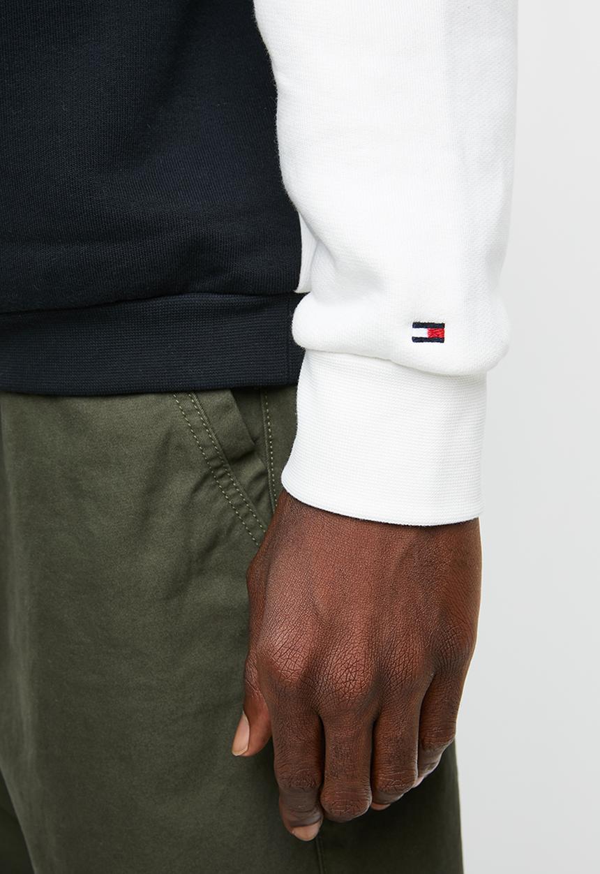 Tommy Hilfiger - Oversized rib insert sweatshirt - multi 