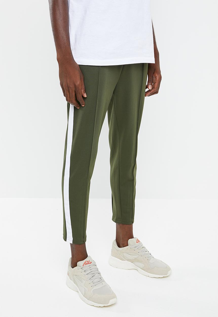 Only & Sons - Owen cropped chino sweatpants - khaki