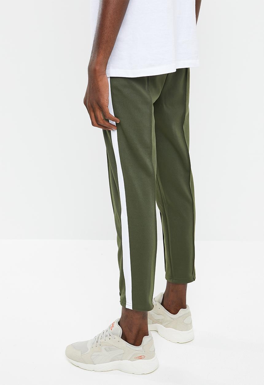 Only & Sons - Owen cropped chino sweatpants - khaki