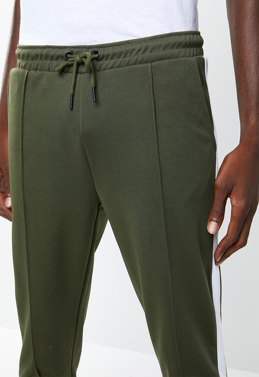 Only & Sons - Owen cropped chino sweatpants - khaki
