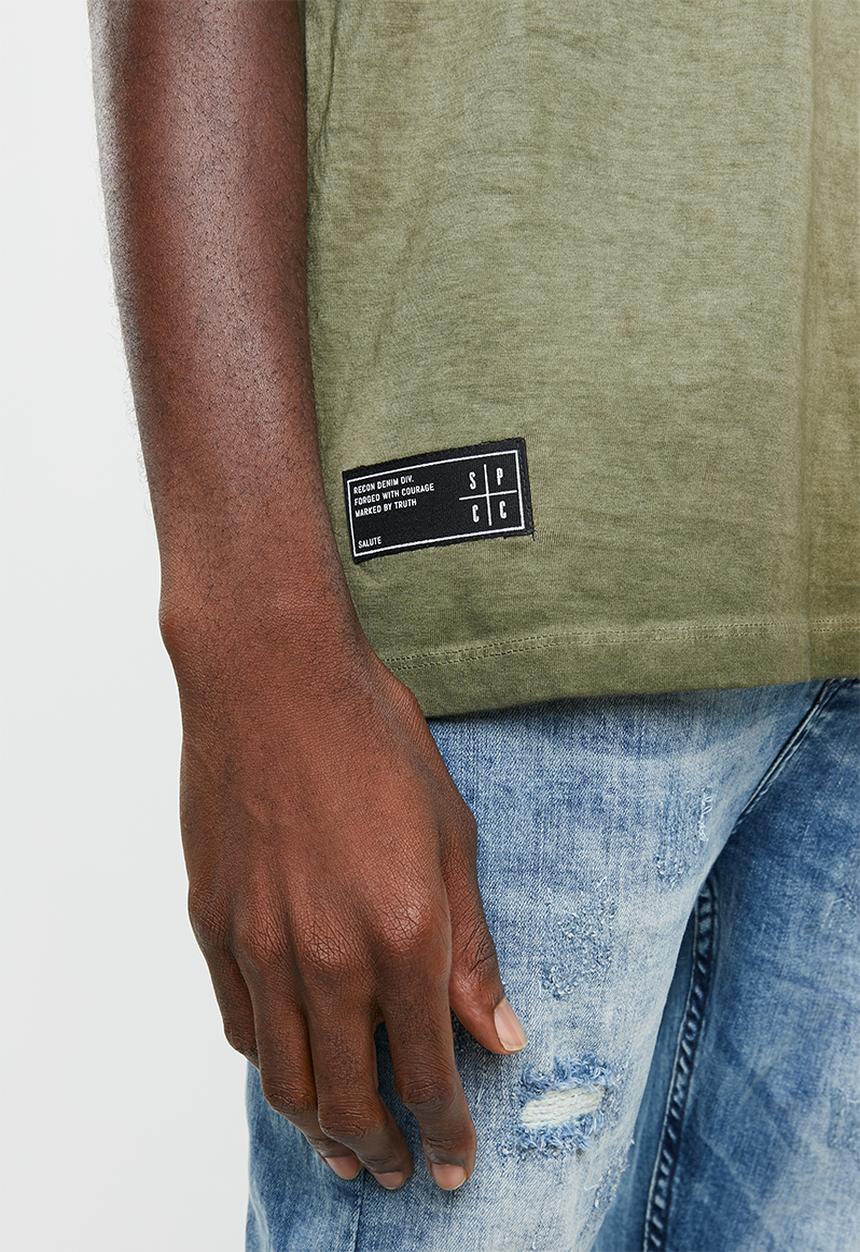 S.P.C.C - The dice short sleeve tee - khaki green