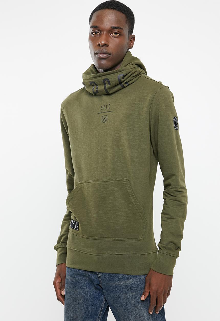 S.P.C.C - The stealth hoodie - khaki green