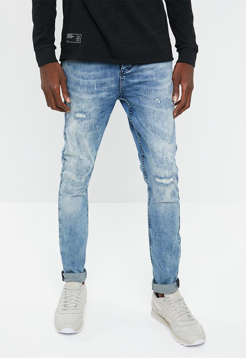 S.P.C.C - Feather jeans - blue