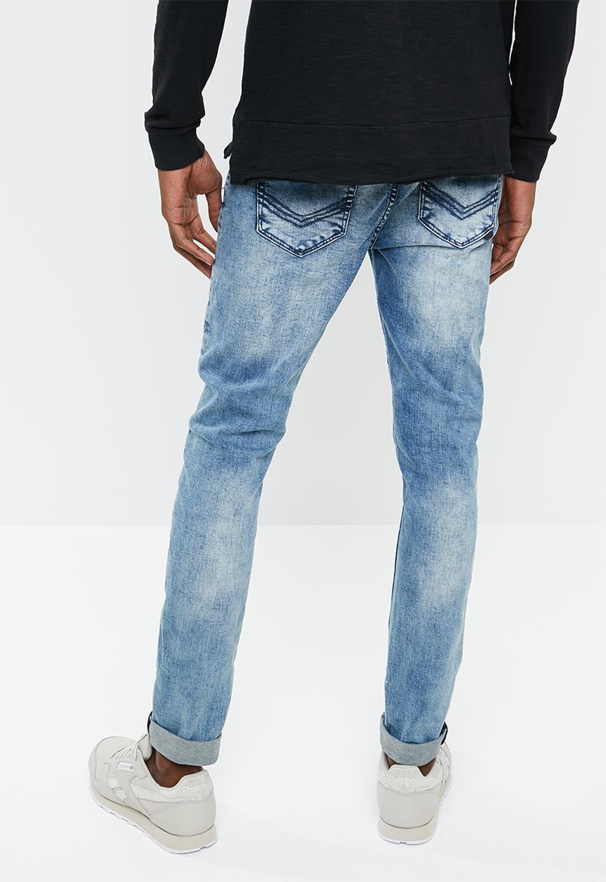 S.P.C.C - Feather jeans - blue