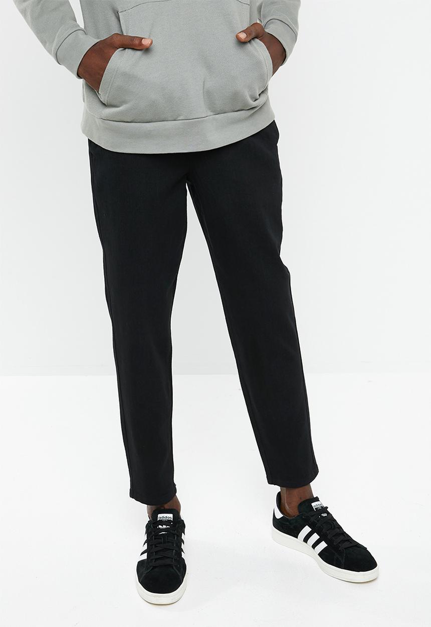 Only & Sons - Linus cropped pants - black