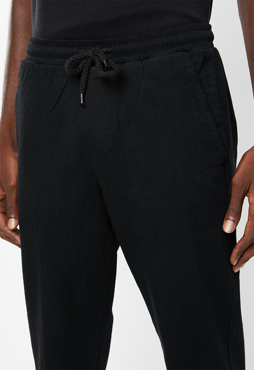 Only & Sons - Linus cropped pants - black