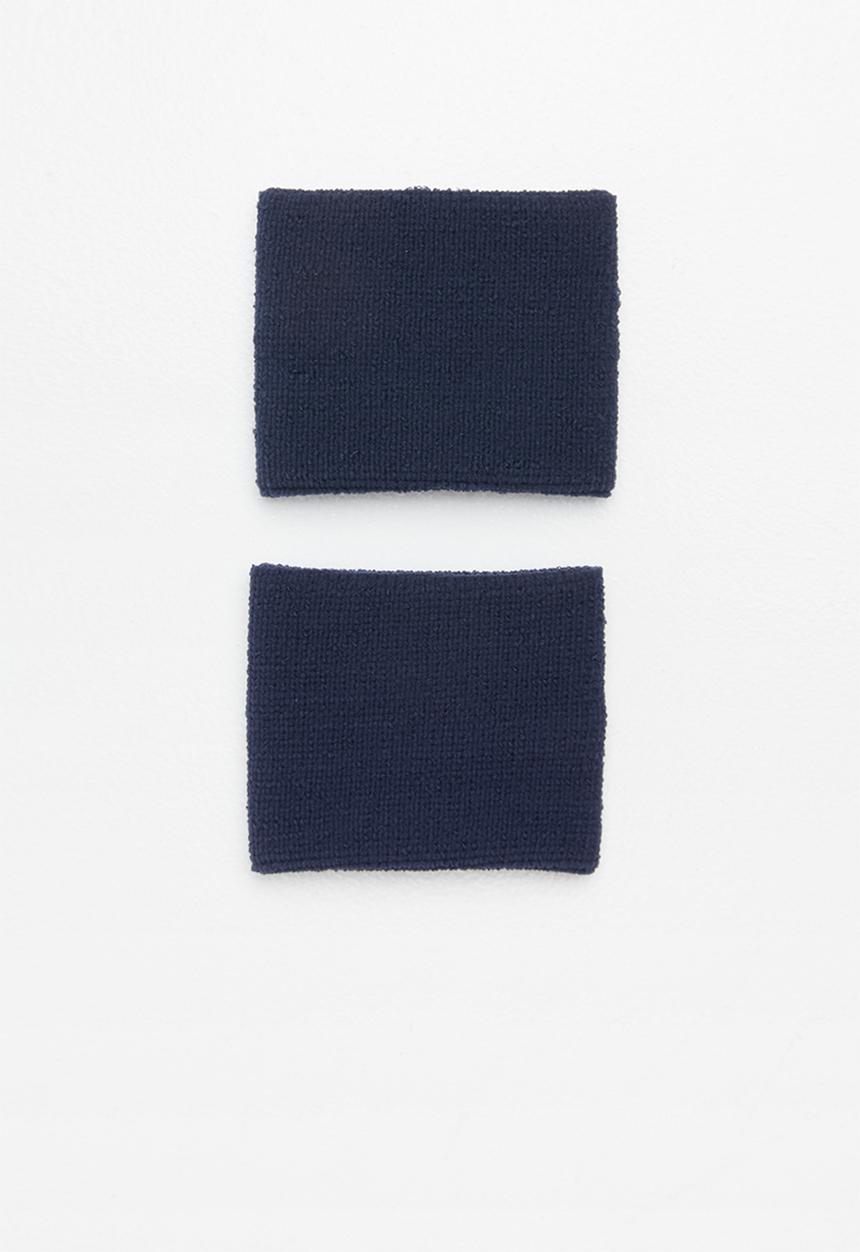 Under Armour - UA performance wristbands - navy & white