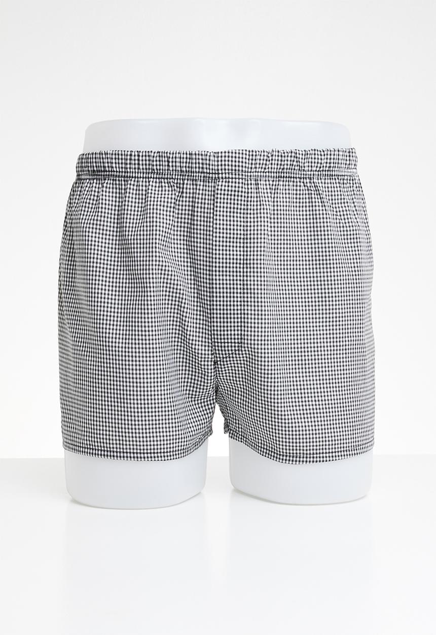STYLE REPUBLIC - Boxers shorts - black & white