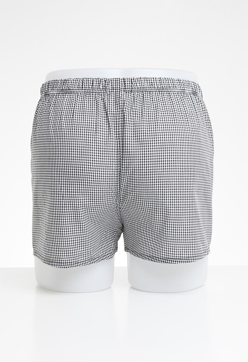 STYLE REPUBLIC - Boxers shorts - black & white