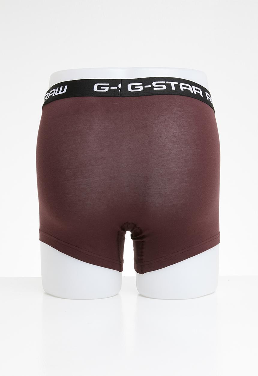 G-STAR - 3 pack classic trunks - multi 