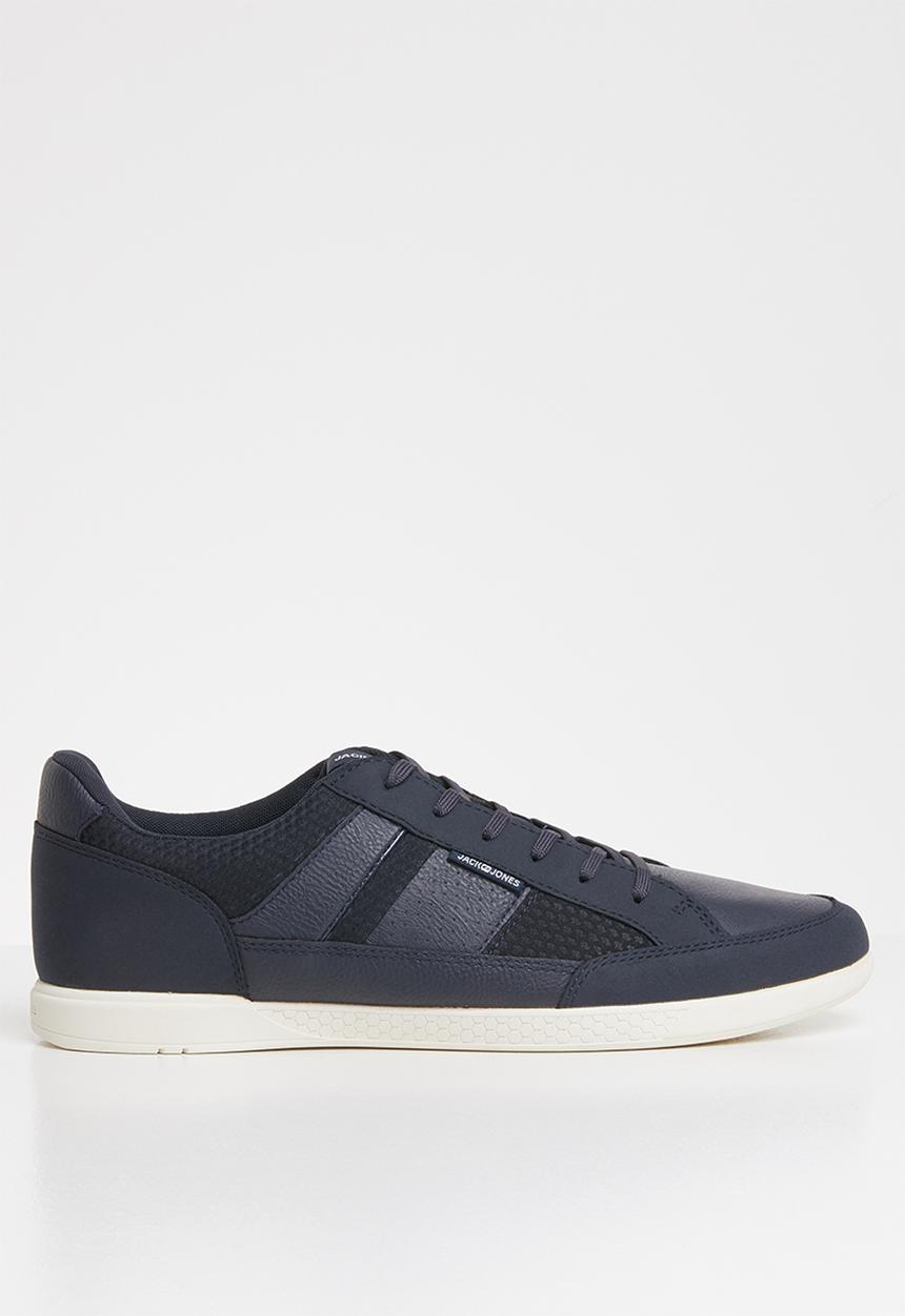 Jack & Jones - Byson mesh mix sneaker - navy
