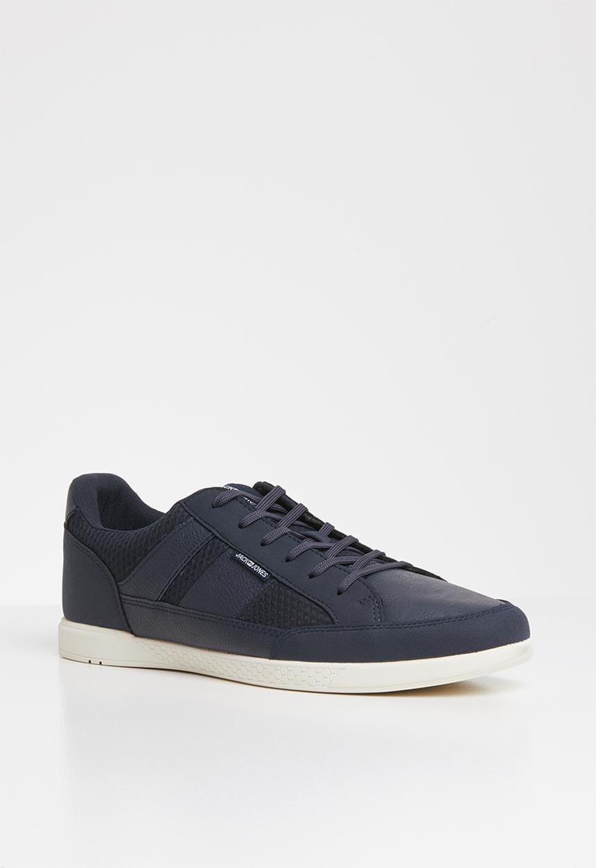 Jack & Jones - Byson mesh mix sneaker - navy