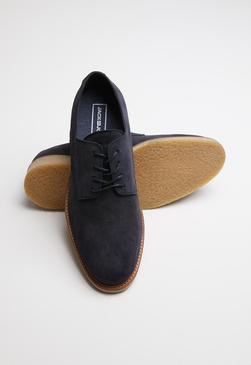 Jack & Jones - Ryan suede - navy 