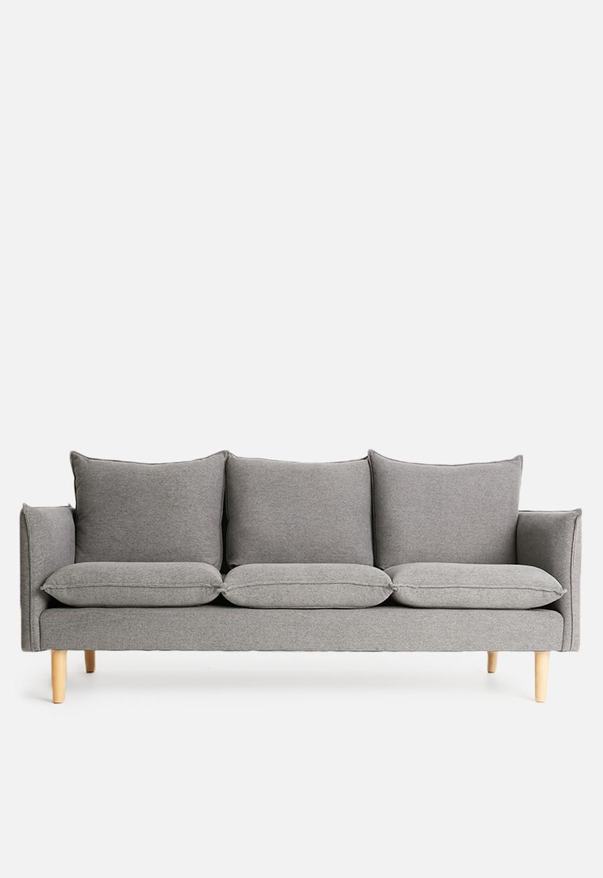 Sixth Floor - Hector 3-seater sofa - grey