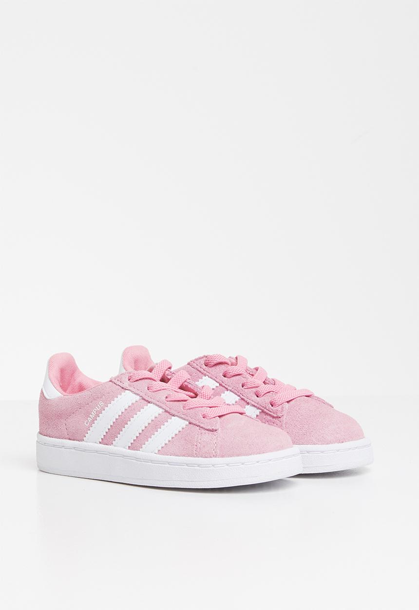 adidas Originals - Campus - pink & white 