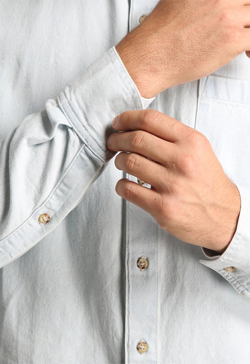 American Apparel - Denim Button-Up