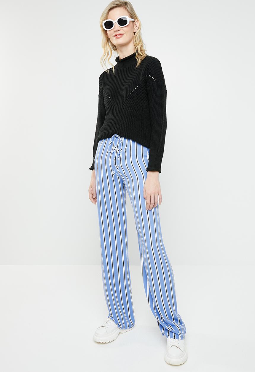 STYLE REPUBLIC - High waisted stripe pants - multi