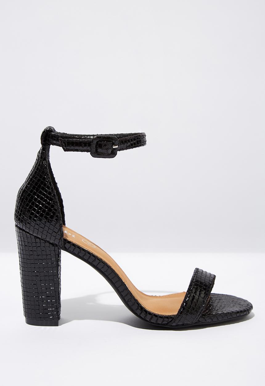 Cotton On - San luis heel - black